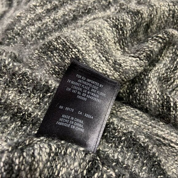 ANTHROPOLOGIE Field and Flower Stripes Knitted Cowl Neck Sweater - Picture 6 of 8